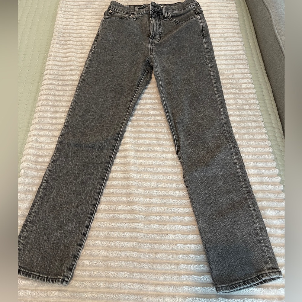 Black Washed Madewell Jeans